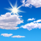 Monday: Mostly sunny, with a high near 92. North northwest wind around 5 mph. Monday: Mostly Sunny